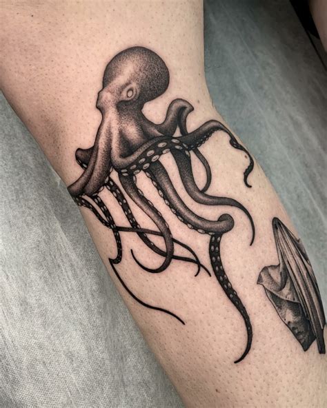 octopus ass tattoo